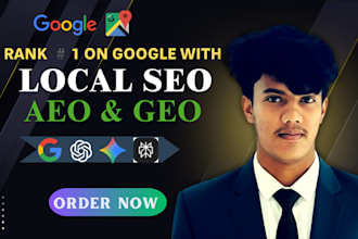 do local SEO with aeo, GEO strategy and high da backlinks