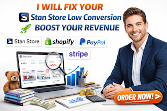 fix your stan store low conversion and boost your revenue