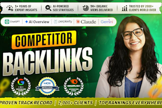 provide competitor backlinks to boost your google ranking