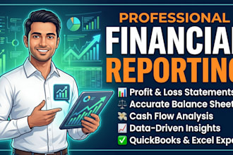 prepare profit and loss, balance sheet, and financial statements