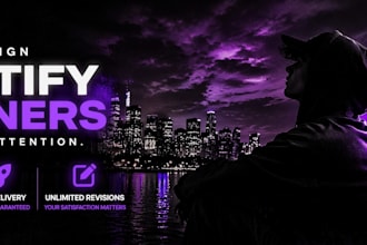 design spotify banner and social media banners