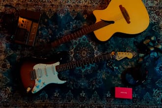 write and record professional indie guitar riffs or solos