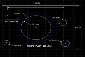 do autocad 2d drawings and electrical layout plans professionally
