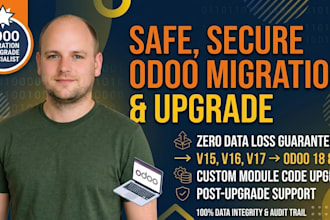do odoo database migration, odoo version upgrade v18 v19, odoo customization
