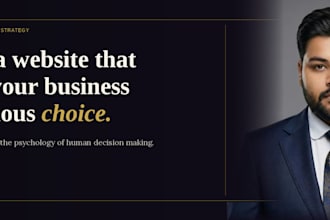 design a website that makes your business the obvious choice