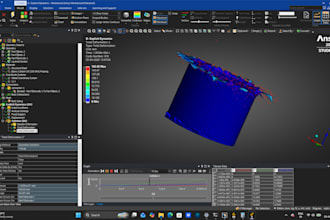 perform cfd, thermal and static structural analysis in ansys