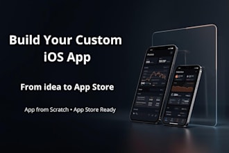 build a custom iphone app with swift and swiftui