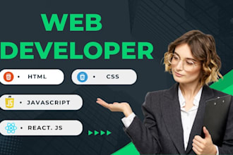 do front end web development
