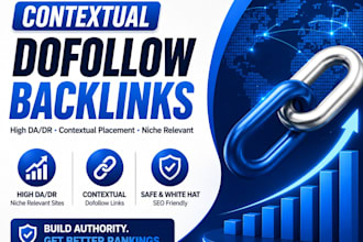 build high da contextual backlinks for your website