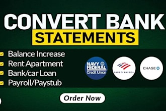 convert bank statement pdf to excel