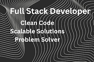be full stack developer
