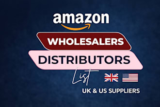provide amazon fba wholesale suppliers and distributors
