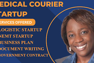 start your medical courier with sop, website, contracts and business plan