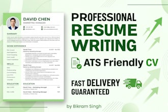 write an ats friendly resume CV and cover letter that helps you get shortlisted