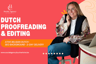 proofread and edit your dutch text to perfection