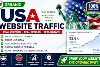 do organic USA,UK website traffic to increase sales