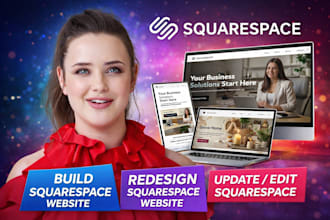 build squarespace website redesign squarespace website update edit squarespace