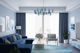 create highquality 3d living room visualizations