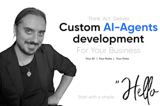a custom ai agent and automation tool for your business