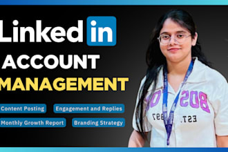 manage your linkedin account for personal branding