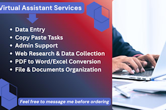 be your reliable data entry and PDF conversion