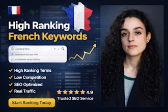 find high ranking french SEO keyword research for your website