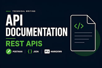 write clear technical documentation, user guides, and API docs