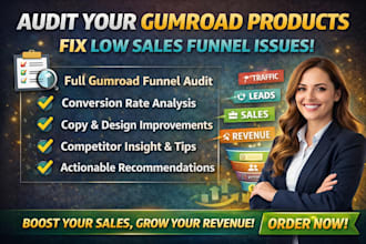 audit your gumroad products fix low sales funnel issues fact