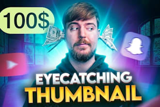 design eye catching youtube thumbnails for high ctr and views