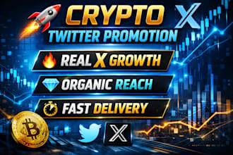 crypto twitter marketing gain x followers x promotion organic growth x marketing