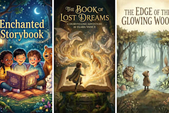 children storybook illustration, illustrate children story  illustration