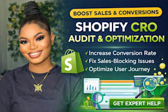 do shopify cro audit, ecommerce cro, optimize your store to boost conversions