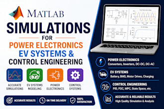 do matlab, simulink, proteus, ltspice design and simulations