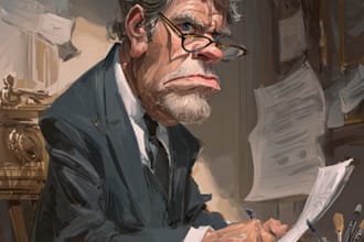 illustrate satire, editorial or political cartoons for you