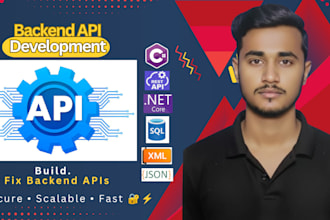 build secure and fast backend apis with database