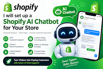 set up a shopify ai chatbot for your store