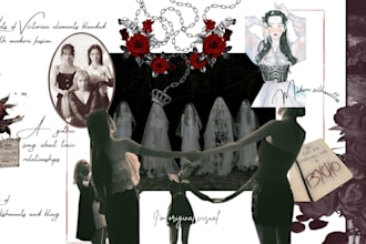 design a professional fashion collection