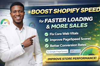 do shopify speed optimization and boost page speed for sales