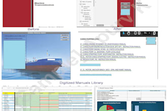 build an interactive searchable  technical manuals library