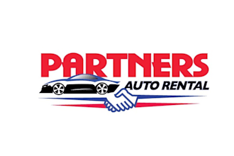 design automotive branding logo for partners auto rental