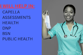 do capella assessments, , healthcare, dnp, bsn, capstone,