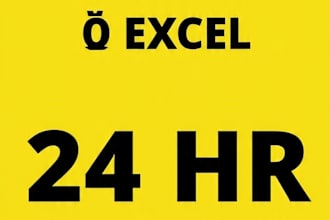 convert PDF to excel with full accuracy fast delivery
