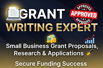 do small business grant proposal, grant research, grant application for funding