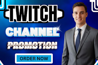 promote your twitch stream with real organic targeted viewers