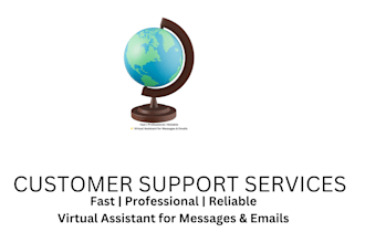 do professional customer support and handle your messages