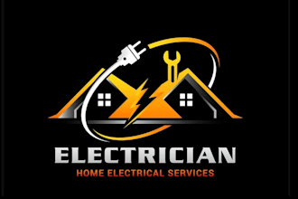 modern logo for solar electric renewable energy brand