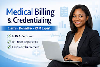 do medical billing credentialing insurance claims denial management rcm services