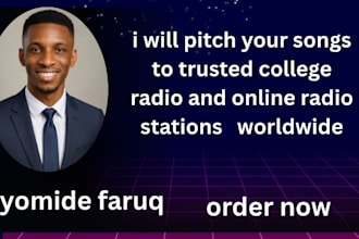 pitch your songs to trusted college radio and online radio stations   worldwide