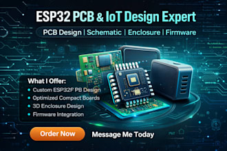design compact esp32 pcb and enclosure for iot devices wifi ble wearables pcb