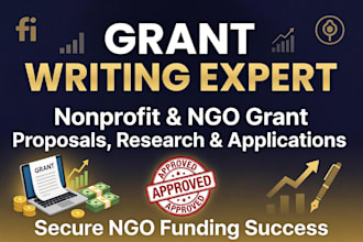 do nonprofit grant proposal, grant research, grant application for ngo funding